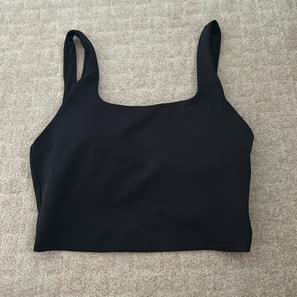 All in Motion Black “Align” tang top
